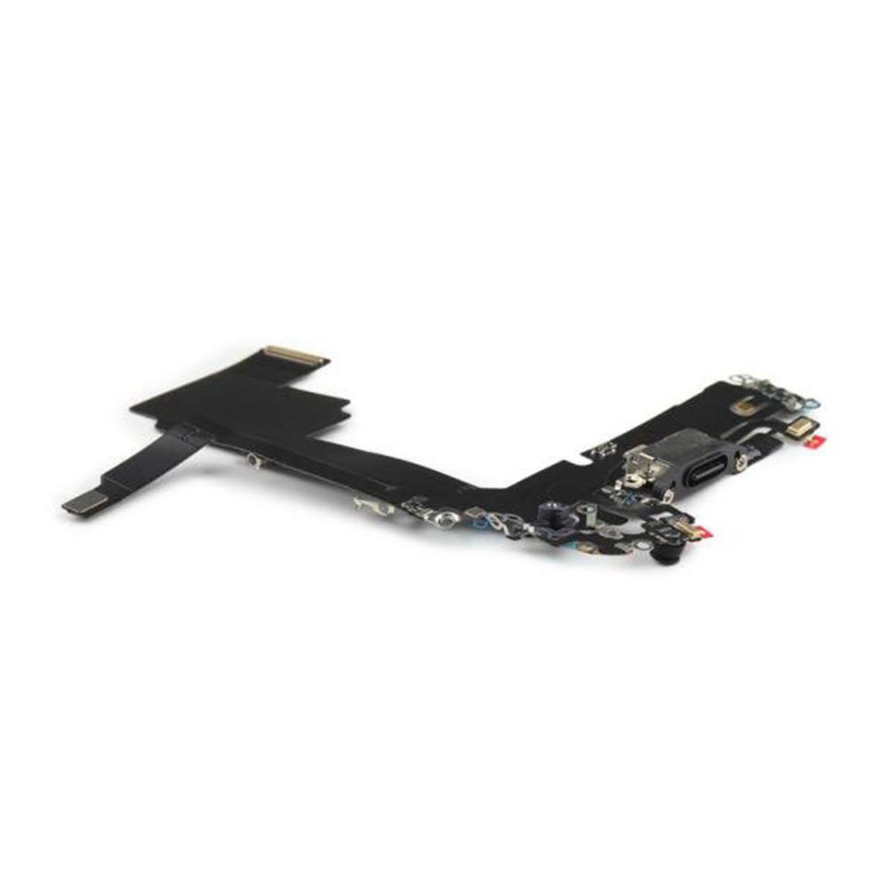 Charging Board för iPhone 15 Pro Black Titanium OEM-Equivalent