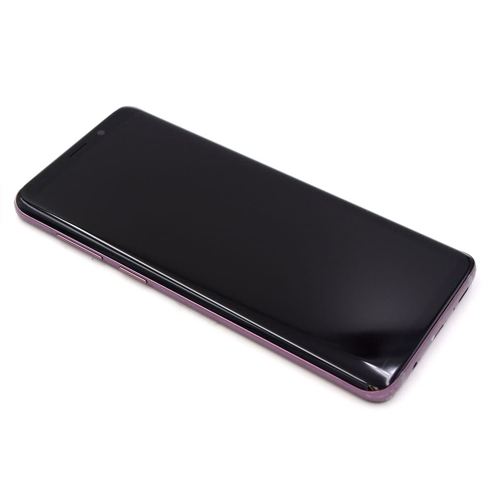 Skärm Complete with Housing för Samsung Galaxy S9 Plus Purple Service Pack