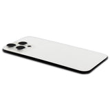 Bakstycke incl. Kameralins, Flash Light and Wireless Charging för iPhone 16 Pro Max White Titanium Pulled
