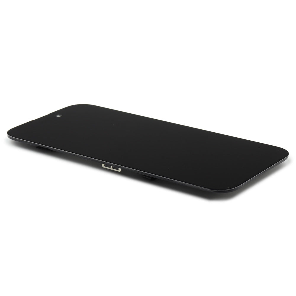 Skärm With Sensor Flex för iPhone 15 Black Refurbished (Calibrated Used)
