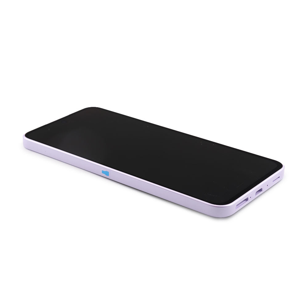 Skärm Complete with Housing för Samsung Galaxy A37 5G (SM-A376B) Violet Service Pack
